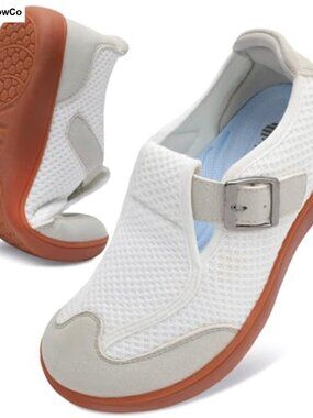 Barefoot Wide Diabetic Neuropathy Walking Shoes Zero-Drop Adjustable